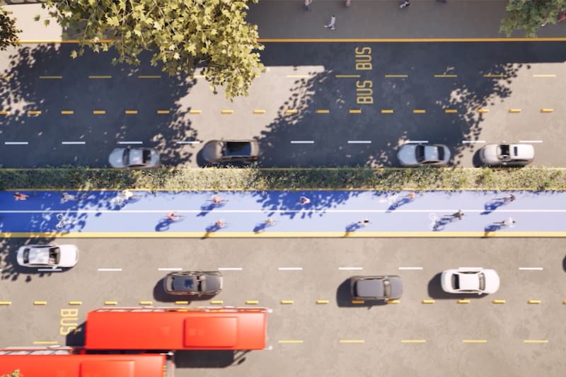 se construirá por 300 días. Créditos: GORE Metropolitana.