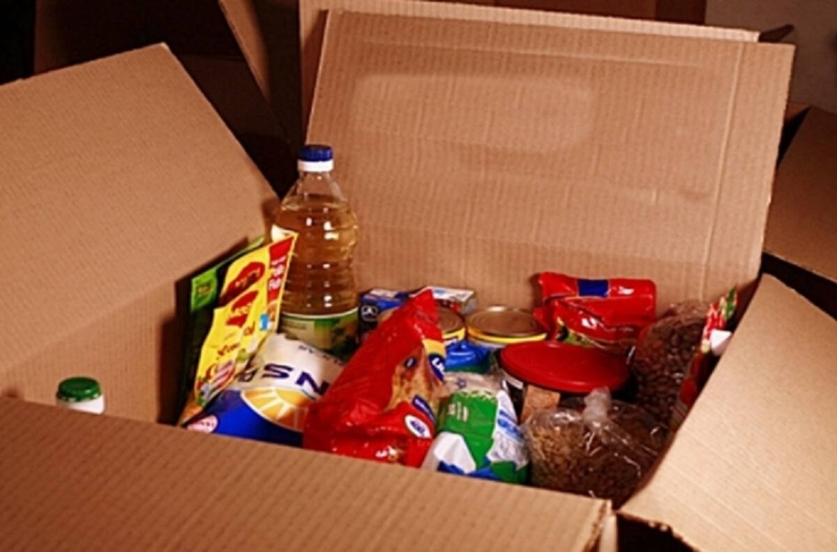 ¿Cuándo y a quién se les entregarán las cajas de alimentos del gobierno?
