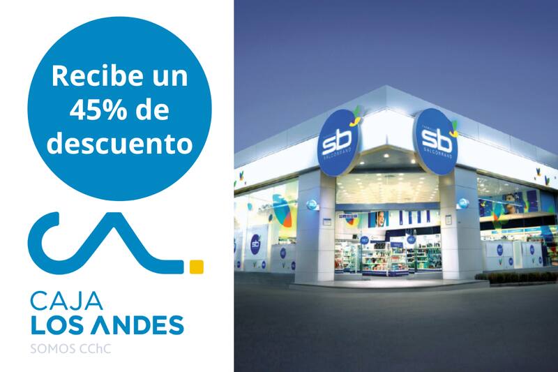 Recibe este descuento con Caja Los Andes.