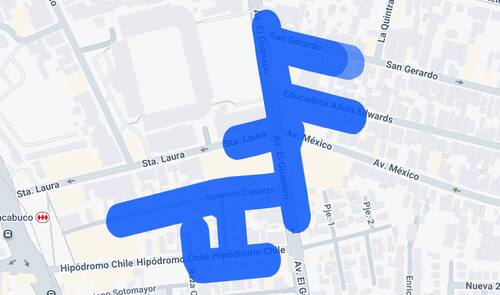 Estas calles se verán afectadas por corte de luz programado. Créditos: Enel.