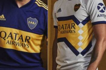 Boca presenta su camiseta con nuevo sponsor
