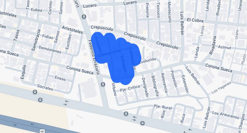 Este sector tendrá corte de luz programado.