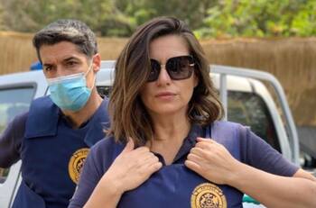 "Tremendo honor": Banda chilena compone canción para Ingrid Cruz y conquistó a la actriz