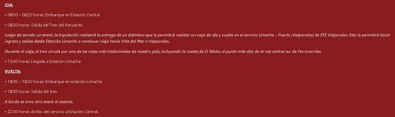 Cronograma de este 15 de marzo.