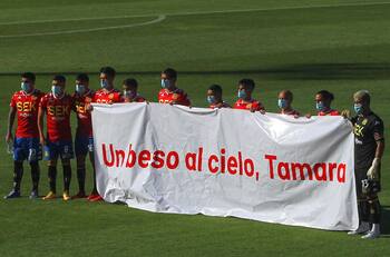 "Un beso al cielo, Tamara": El gran homenaje de Unión Española a pequeña que murió en portonazo