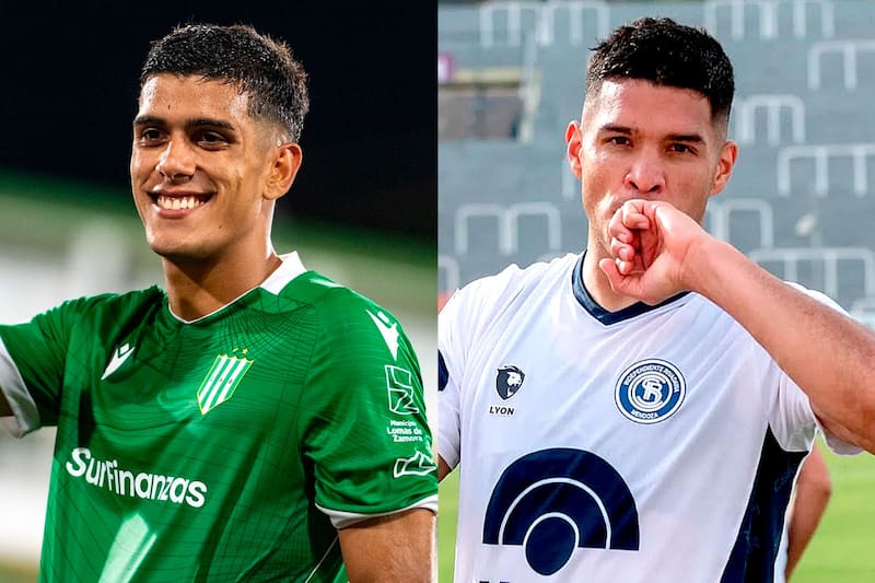 por la fecha 13 de la Liga Argentina. Foto: RRSS Banfield e Independiente Rivadavia.