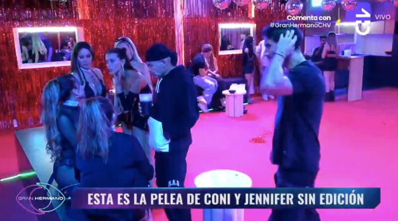 La discusión de Constanza Capelli y Pincoya en "Gran Hermano" Chile. Foto: CHV.