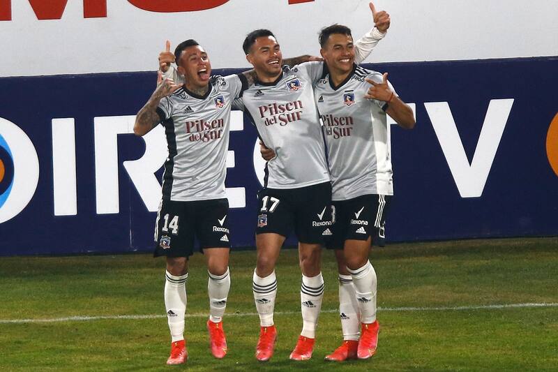 junto a Gabriel Suazo e Iván Morales en Colo Colo.