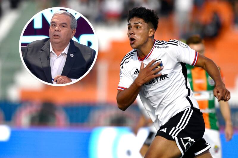 Aldo Schiappacasse se refirió a las posibilidades de Damián Pizarro en Colo Colo (Fotos: TNT Sports y Aton)