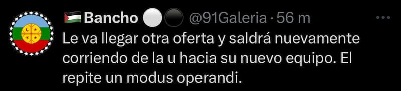 Hinchas de Colo Colo reaccionan a la llegada de Juan Martín Lucero.