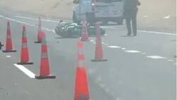 Carabinero en riesgo vital tras ser atropellado por motociclista que evadió control vehicular