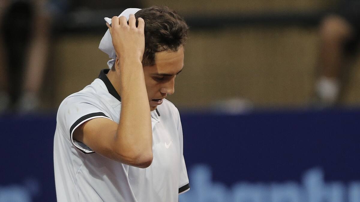 Alejandro Tabilo estuvo a punto de dar la sorpresa en Queen's y ganar su primer partido en pasto