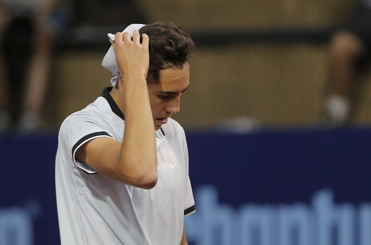 Alejandro Tabilo estuvo a punto de dar la sorpresa en Queen's y ganar su primer partido en pasto