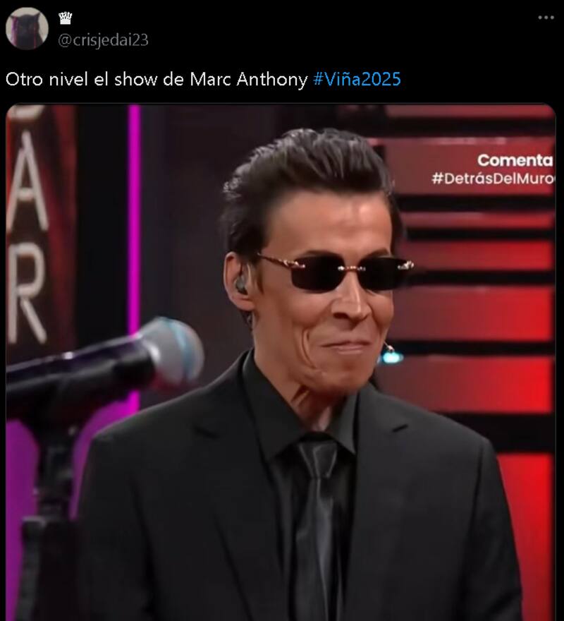 Las divertidas reacciones que dejó el show de Marc Anthony.