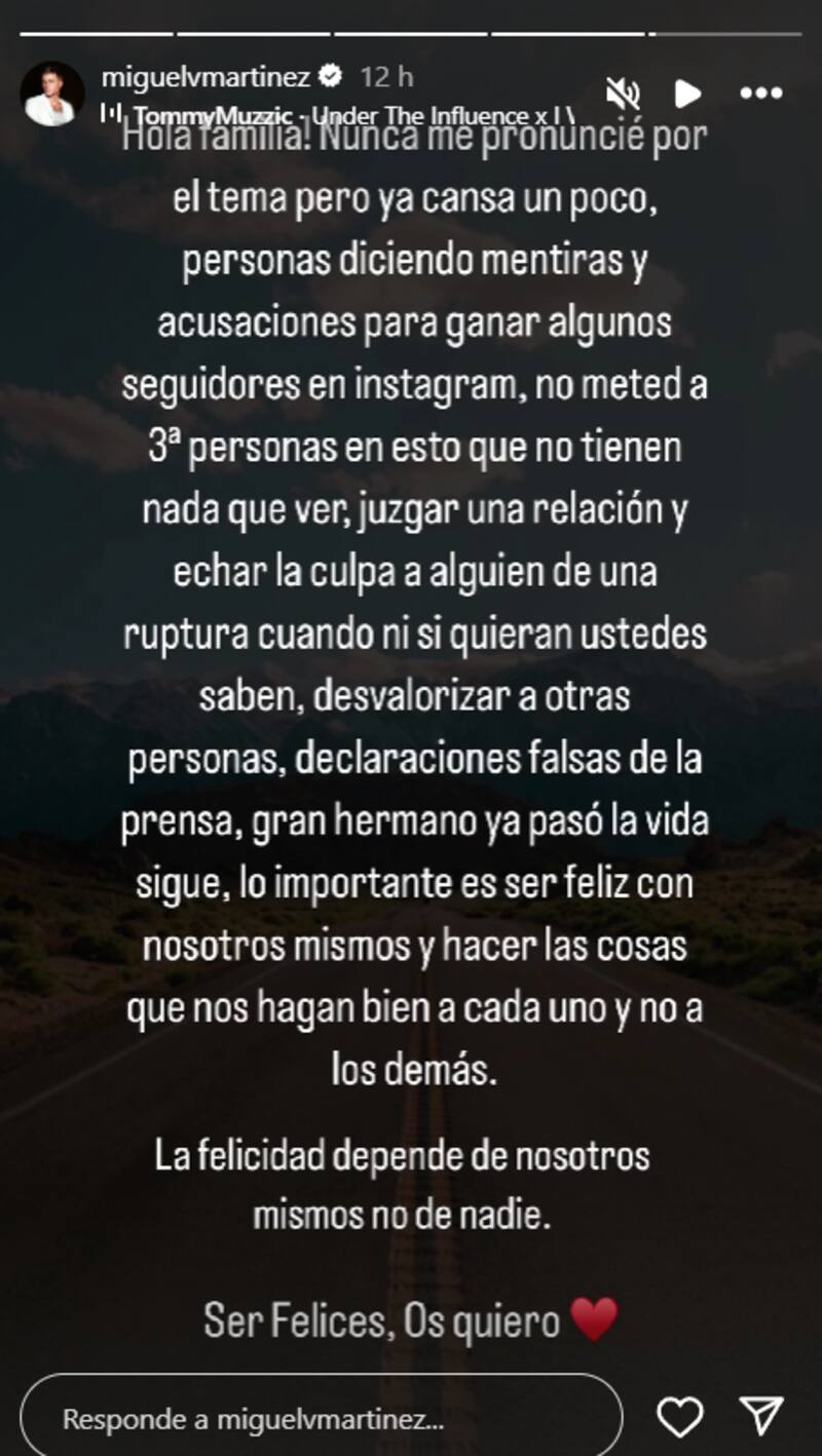 le pidió a los internautas que dejaran sus comportamientos tóxicos.