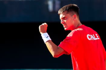 Tomás Barrios logra un triunfazo y le da el primer punto a Chile ante Serbia en Copa Davis