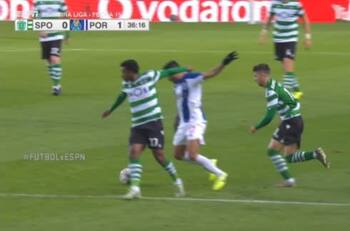 El doble túnel de Jesús Corona en el duelo entre Porto y Sporting de Lisboa