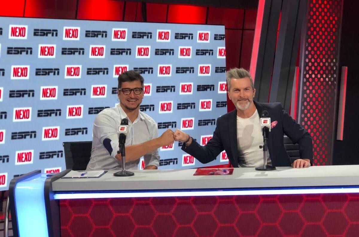 Nicolás Peric ahora es rostro de TV: el exfutbolista se integró a “ESPN Nexo”