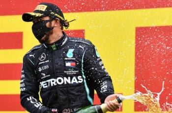 Video: La llegada de Hamilton para su triunfo en el GP de Austria