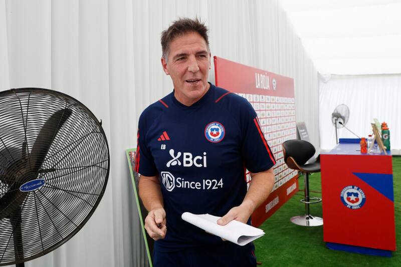 Eduardo Berizzo habló con los medios de comunicación este martes (Foto: Photosport)