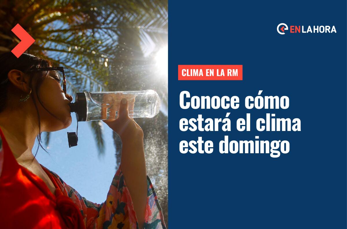 El tiempo en Santiago | ¿Cómo estará el clima este domingo 30 de octubre en la Región Metropolitana?