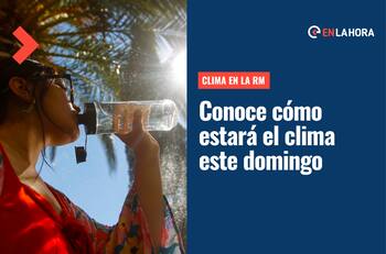 El tiempo en Santiago | ¿Cómo estará el clima este domingo 30 de octubre en la Región Metropolitana?