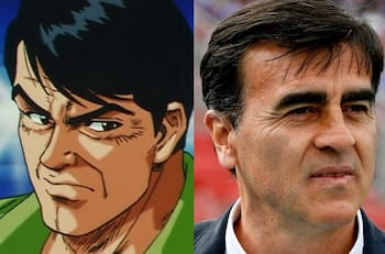 Gustavo Quinteros fue comparado con el profesor Taoka del equipo Ryonan de Slam Dunk