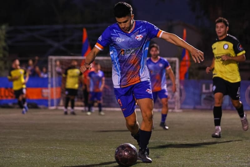 Luca Pontigo en Fútbol 7.