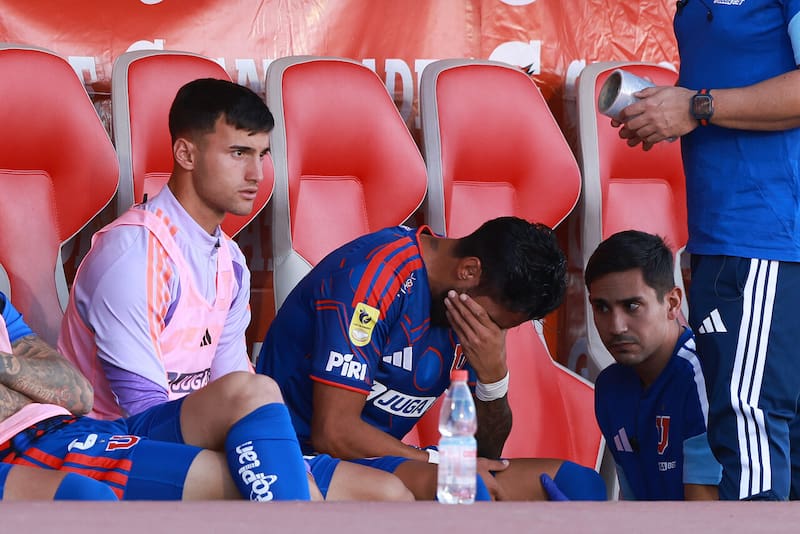 Las lesiones y la sequía goleadora golpean al Gato en la U. Foto: Aton.