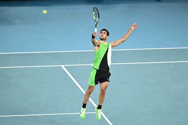 El tenista español se medirá ahora contra Alexander Zverev, con quien tiene un parejo historial. Foto: Agencia EFE.