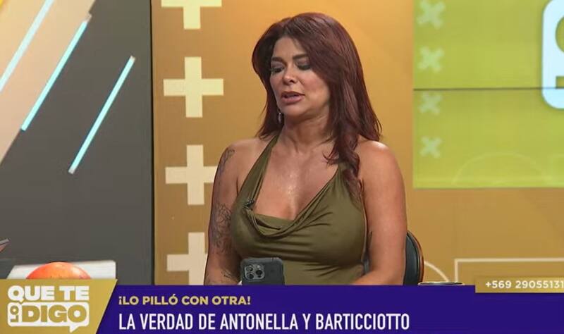 La actriz contó la propuesta que le hizo a Marcelo Barticciotto. Créditos: Pantallazo Zona Latina