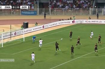 VIDEO | ¡Era triunfo histórico! El increíble gol que perdió Omán ante Alemania en amistoso previo a Qatar 2022