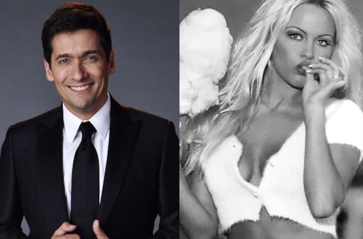 Rafael Araneda publicó una fotografía recordando la vez que bailó con Pamela Anderson