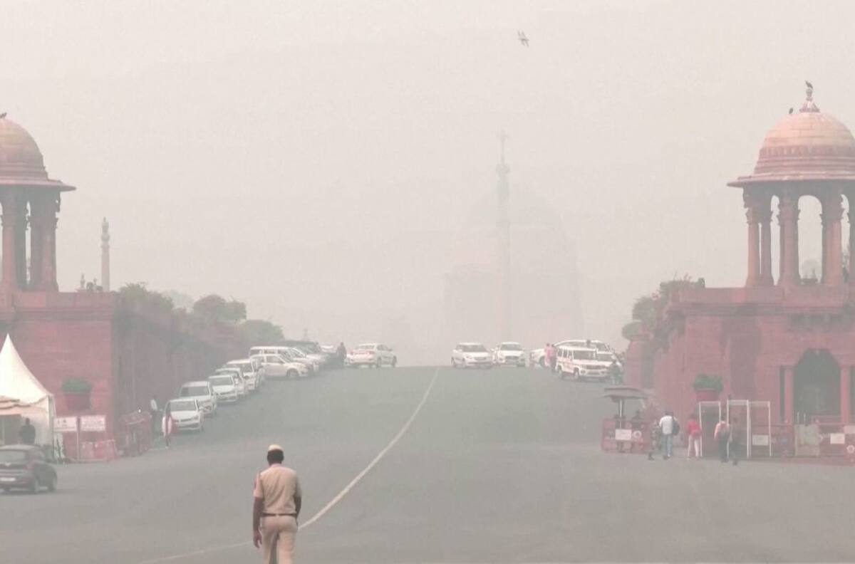VIDEO | Peligrosa niebla tóxica cubre por completo capital de la India: Podría introducirse en el sistema sanguíneo