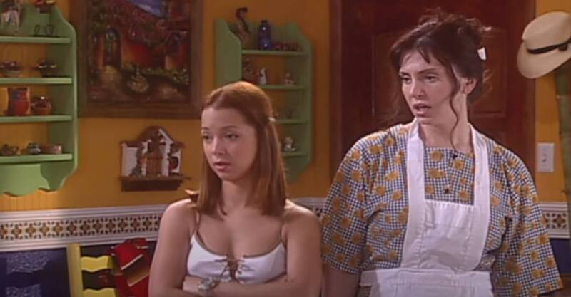 La actriz en "Gata salvaje"