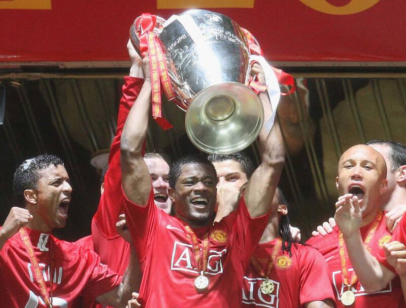 de la temporada 2007-2008 con el Manchester United.