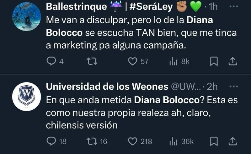 Diana Bolocco, reacción a audio filtrado.