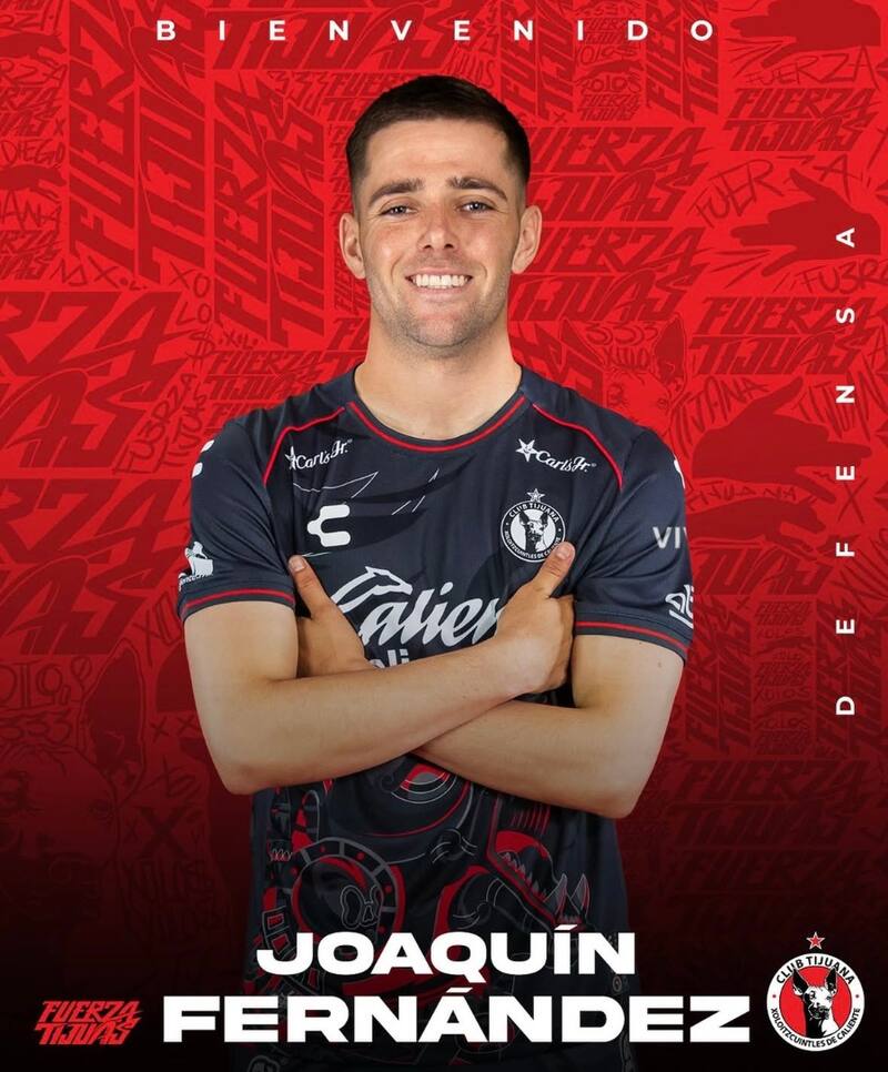 Viene de jugar en Xolos de Tijuana.