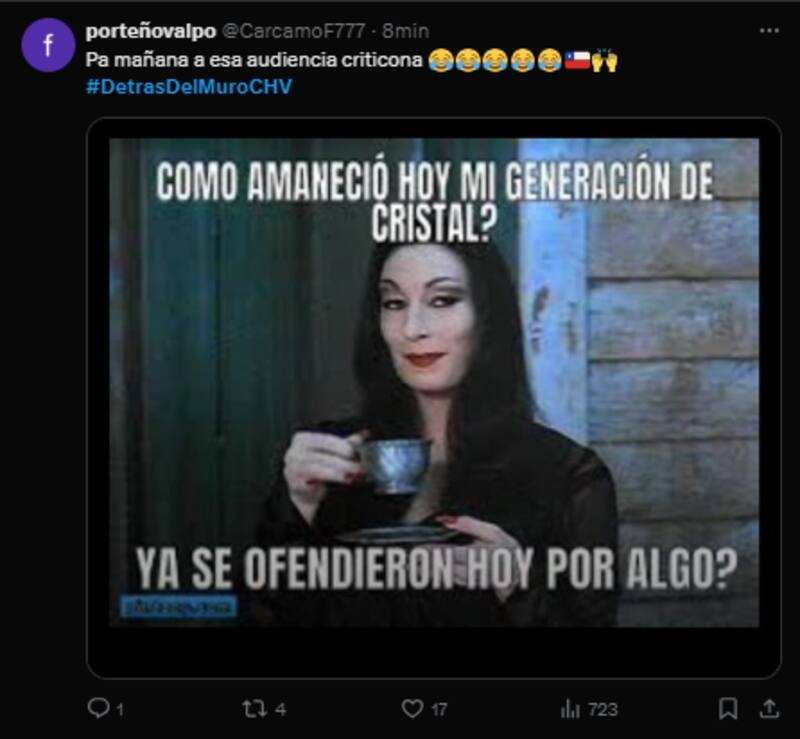 Burlas hacía los no simpatizantes del humor de Detrás del Muro.