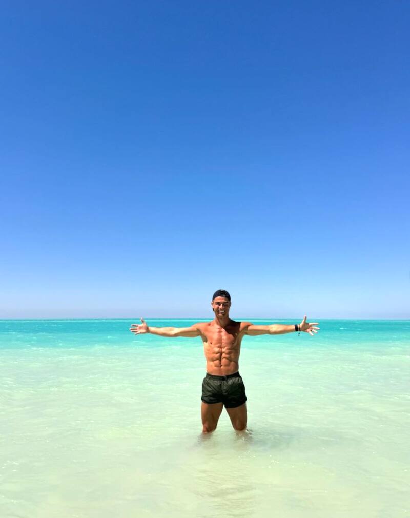 Georgina y Cristiano de Vacaciones en Arabia Saudita