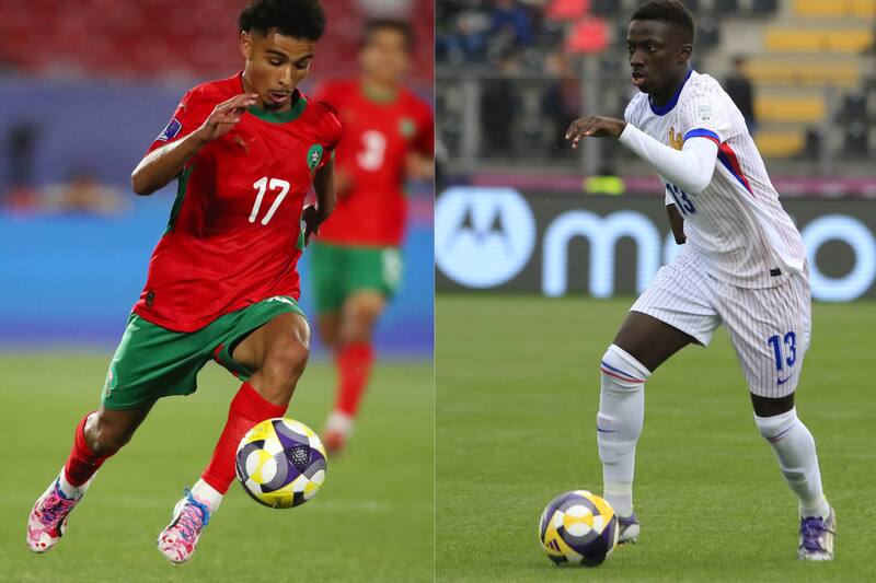 Africanos y europeos definirán al primer finalista del Mundial Sub 20 de Chile. Foto: Agencia Aton.