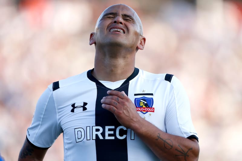 El Chupete en Colo Colo 2015. Foto: Agencia ATON.