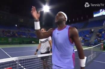 VIDEO | “¡Púdrete!”: Frances Tiafoe perdió el control tras caer en el Masters 1000 de Shanghai