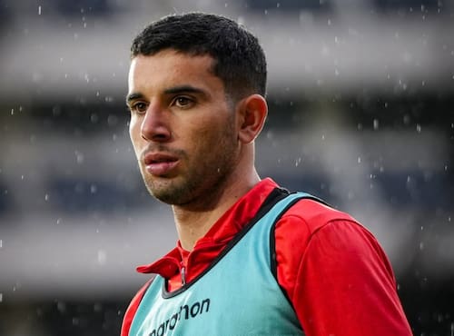 El extremo será confirmado como refuerzo de Colo Colo para 2026. Foto: @ldu_oficial.