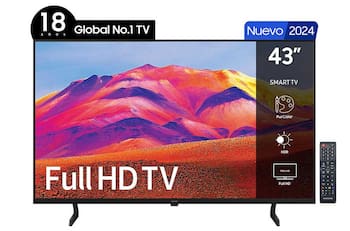 ABC tiene este Smart TV Samsung de 43 pulgadas con un 61% de descuento