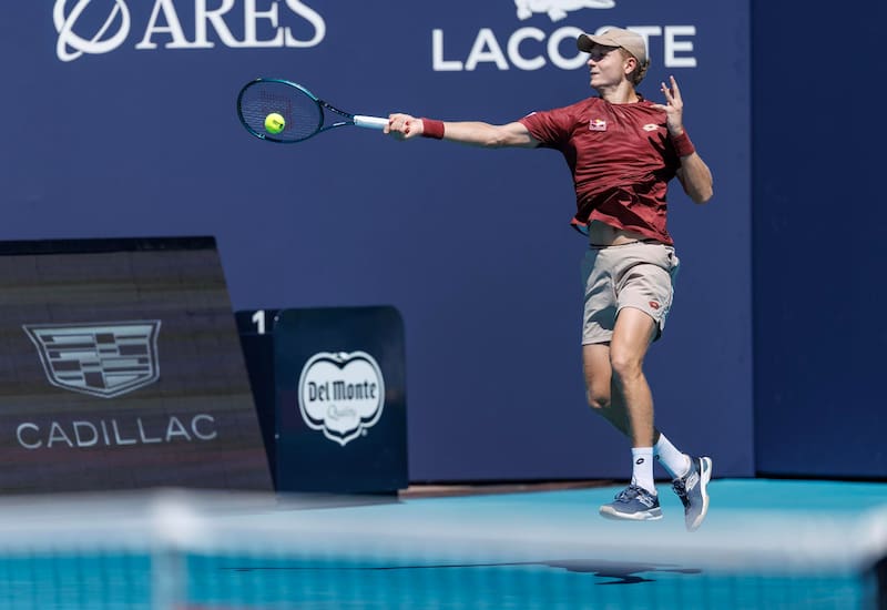 Se formó en la Academia de Rafael Nadal. EFE