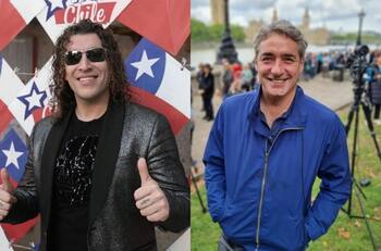 Cantaron juntos: José Luis Repenning sorprendió con una increíble imitación a Leo Rey en el Teatro Teletón