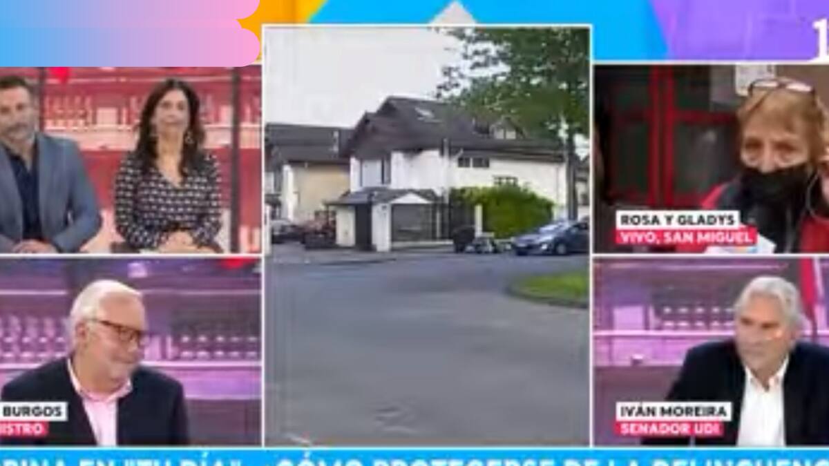 "Si anda con falda o con 'colaless´": Vecina desata risas en el panel de "Tu Día" con dichos sobre Carabineros