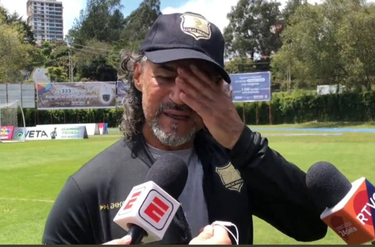 VIDEO | No aguantó: Leonel Álvarez lloró en plena conferencia al hablar de Freddy Rincón