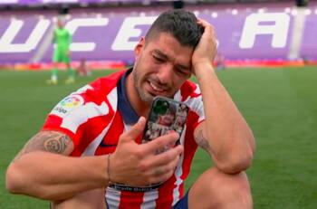 VIDEO: La emoción de Luis Suárez tras ganar la Liga que se volvió viral